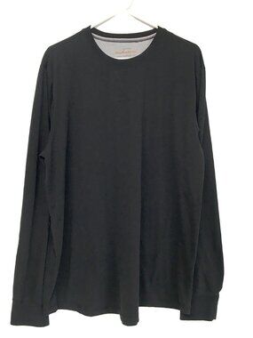 Weatherproof Men's Black Long Sleeve T-Shirt Size XL Reg